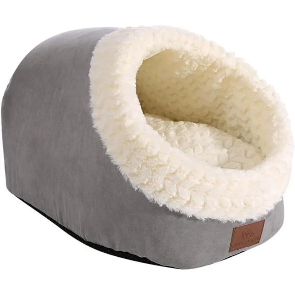 CatBed for Indoor Cats,Medium Large Cats Cave Bed,Machine Washable SlipResistant